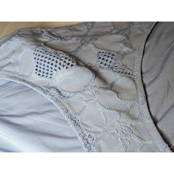 Aerie Women’s Size Large Textured Bikini Swim Bottom Monaco Blue NWT (1127) - Picture 2 of 12